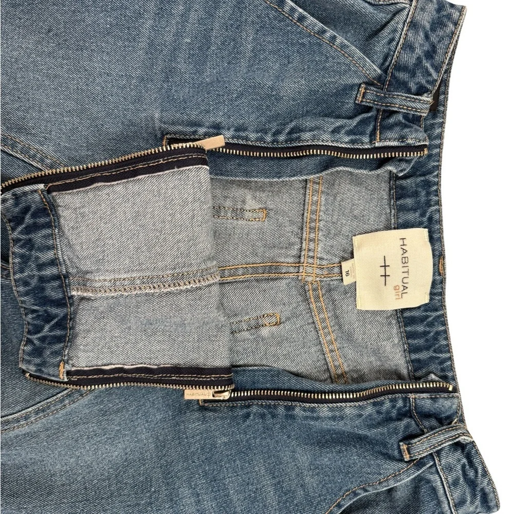 Habitual Blue Flare & Wide Leg Jeans - Picture 7 of 15